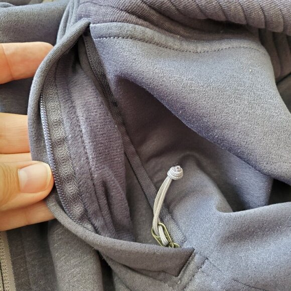 The North Face Purple Gray Full Zip Casual Lightweight‎ Outdoor Hoodie Jacket M - Picture 5 of 9